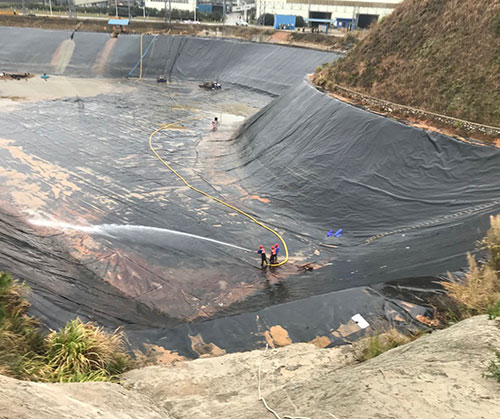 涟源废水池清理